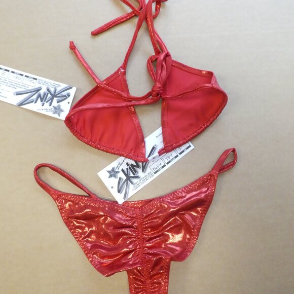 Skinz Bikini NWT - Red - Size:Small - Picture 6 of 6